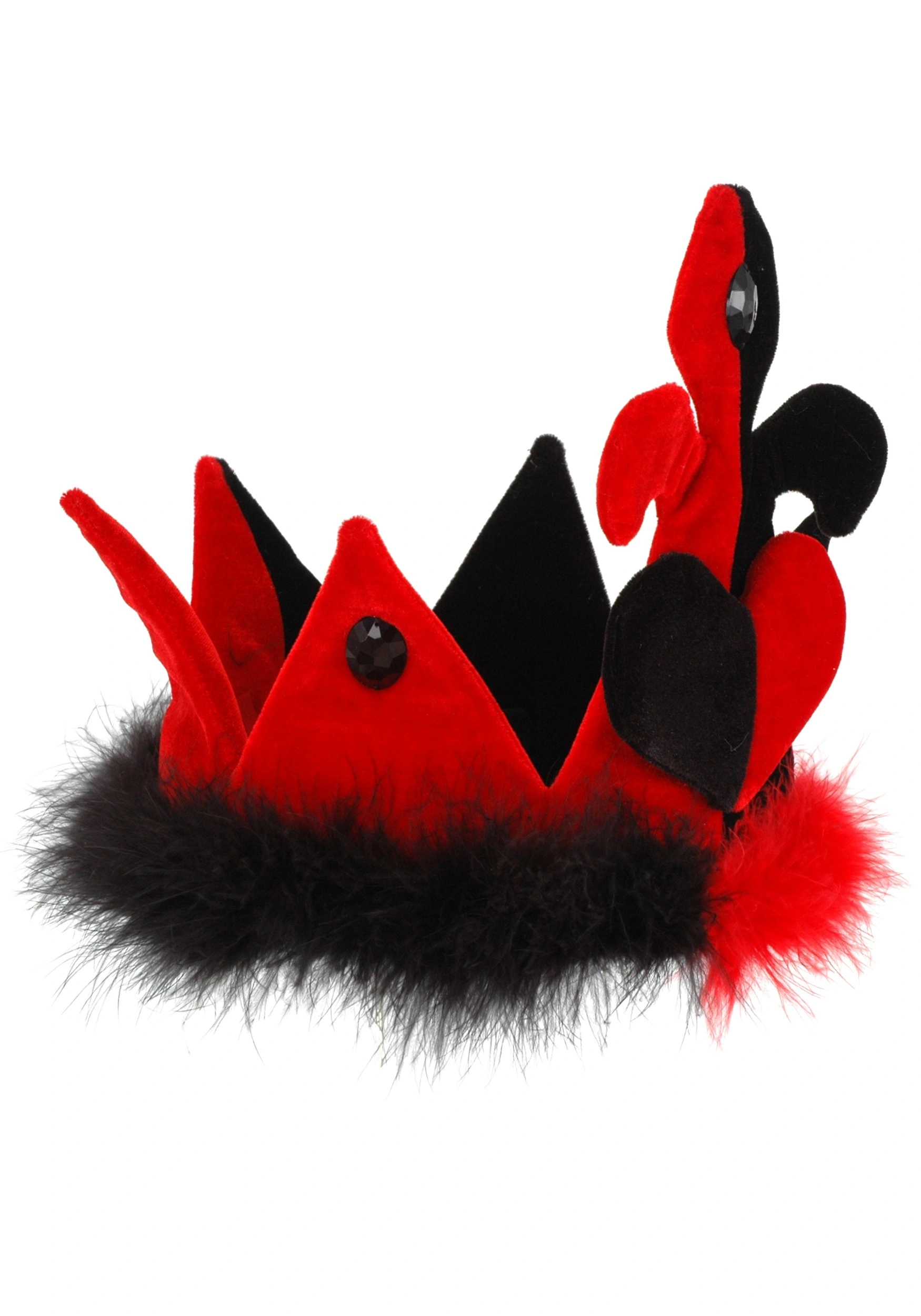 Queen Of Hearts Crown Costume Hat Accessory 3 Queen Of Hearts Crown Costume Hat Accessory