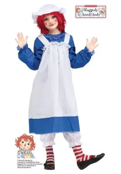 Raggedy Ann Classic Kids Costume