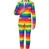 Mens Rainbow Suitmeister Suit Costume