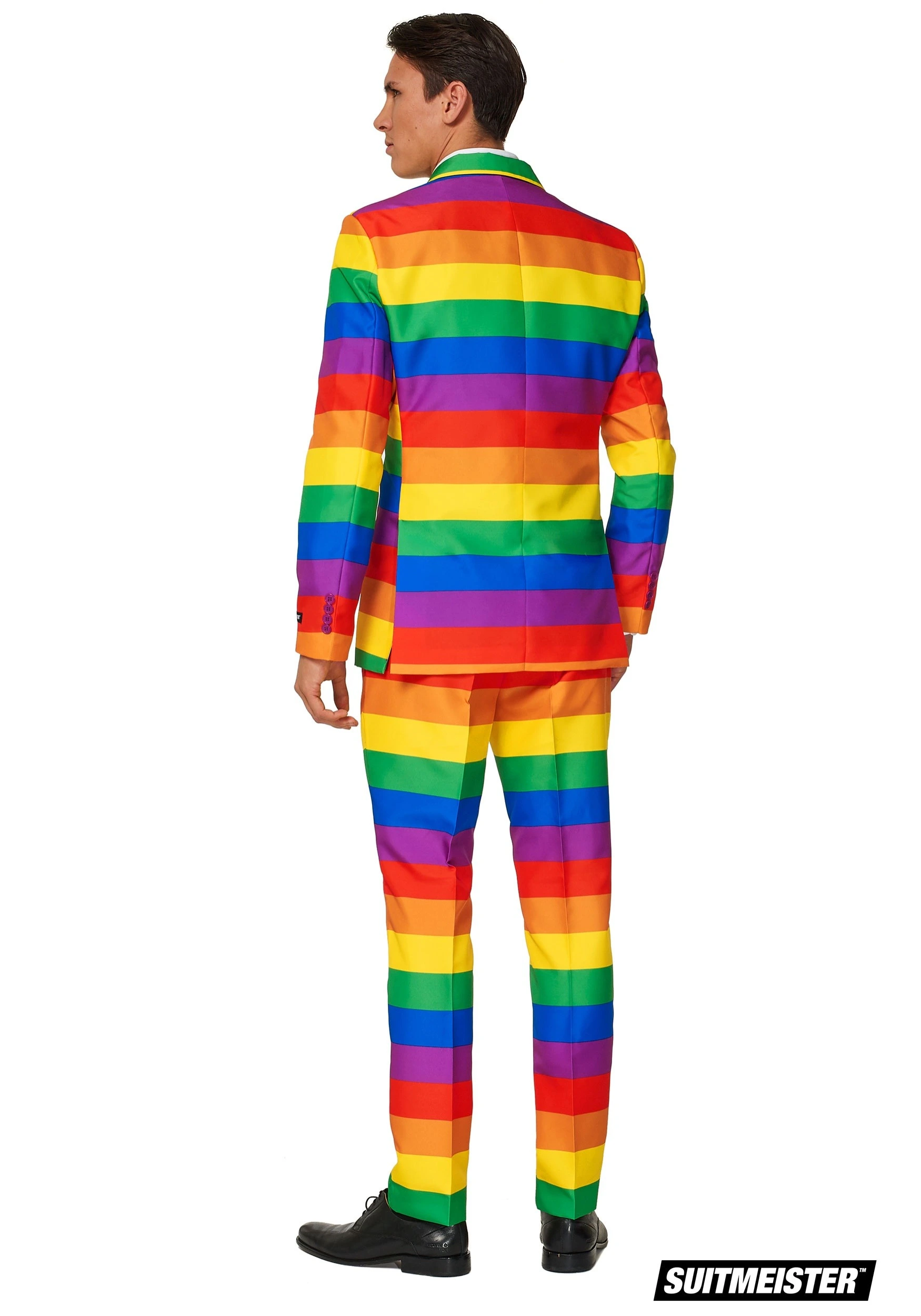 Mens Rainbow Suitmeister Suit Costume 4 Mens Rainbow Suitmeister Suit Costume - Image 2