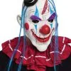 Red And Blue Evil Clown Mask For Adults