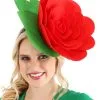 Red Rose Costume Headband -Halloween Costumes Outlet Store red rose headdress