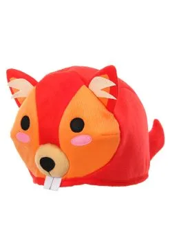 Kid's Red Squirrel Quirky Kawaii Hat -Halloween Costumes Outlet Store red squirrel quirky kawaii hat alt 3