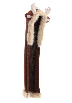 Knit Reindeer Hood -Halloween Costumes Outlet Store reindeer knit hood alt 1