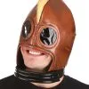 Retro Robot Bronze Costume Helmet -Halloween Costumes Outlet Store retro robot helmet main upd