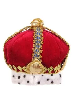 Royal King Costume Hat -Halloween Costumes Outlet Store royal king hat alt 1