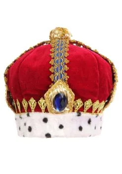 Royal King Costume Hat -Halloween Costumes Outlet Store royal king hat alt 2