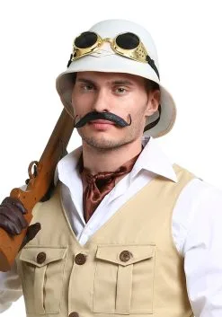 Safari Pith Adult Hat 5 Safari Pith Adult Hat -Halloween Costumes Outlet Store safari pith adult hat 1