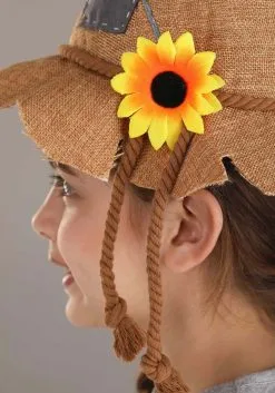 Scarecrow Costume Hat For Kids -Halloween Costumes Outlet Store scarecrow hat kids alt 1