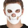Self-Adhering Skeleton Costume Mask With Separate Jaw Piece -Halloween Costumes Outlet Store self adhering skeleton mask with separate jaw pc update