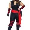 Deadly Ninja Women's Sexy Plus Size Costume -Halloween Costumes Outlet Store sexy deadly ninja womens plus costume