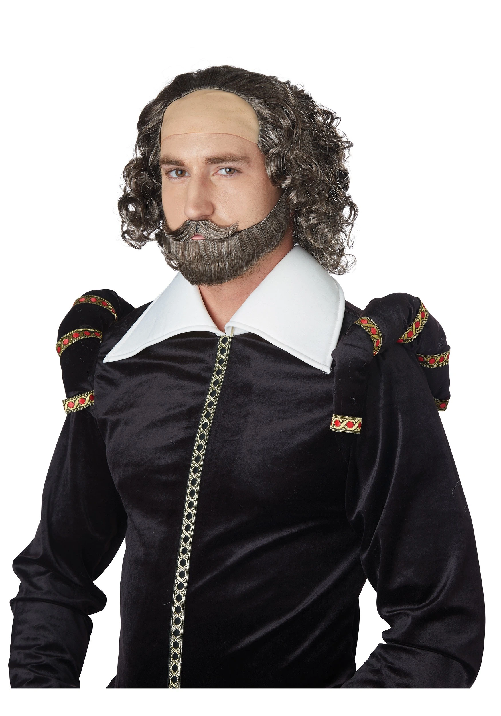 Shakespeare Beard And Wig Set 3 Shakespeare Beard And Wig Set