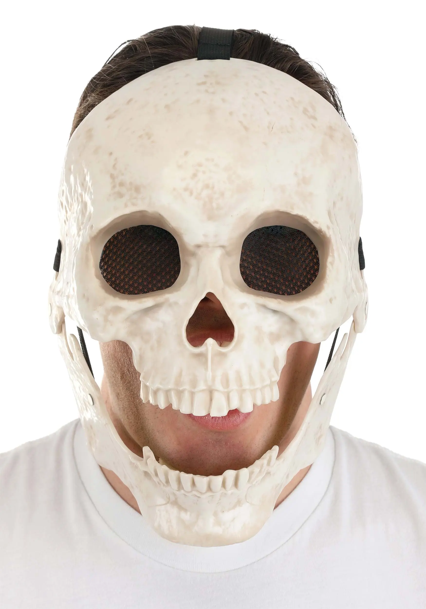 Shiny Skull Mouth Mover Mask 4 Shiny Skull Mouth Mover Mask - Image 2