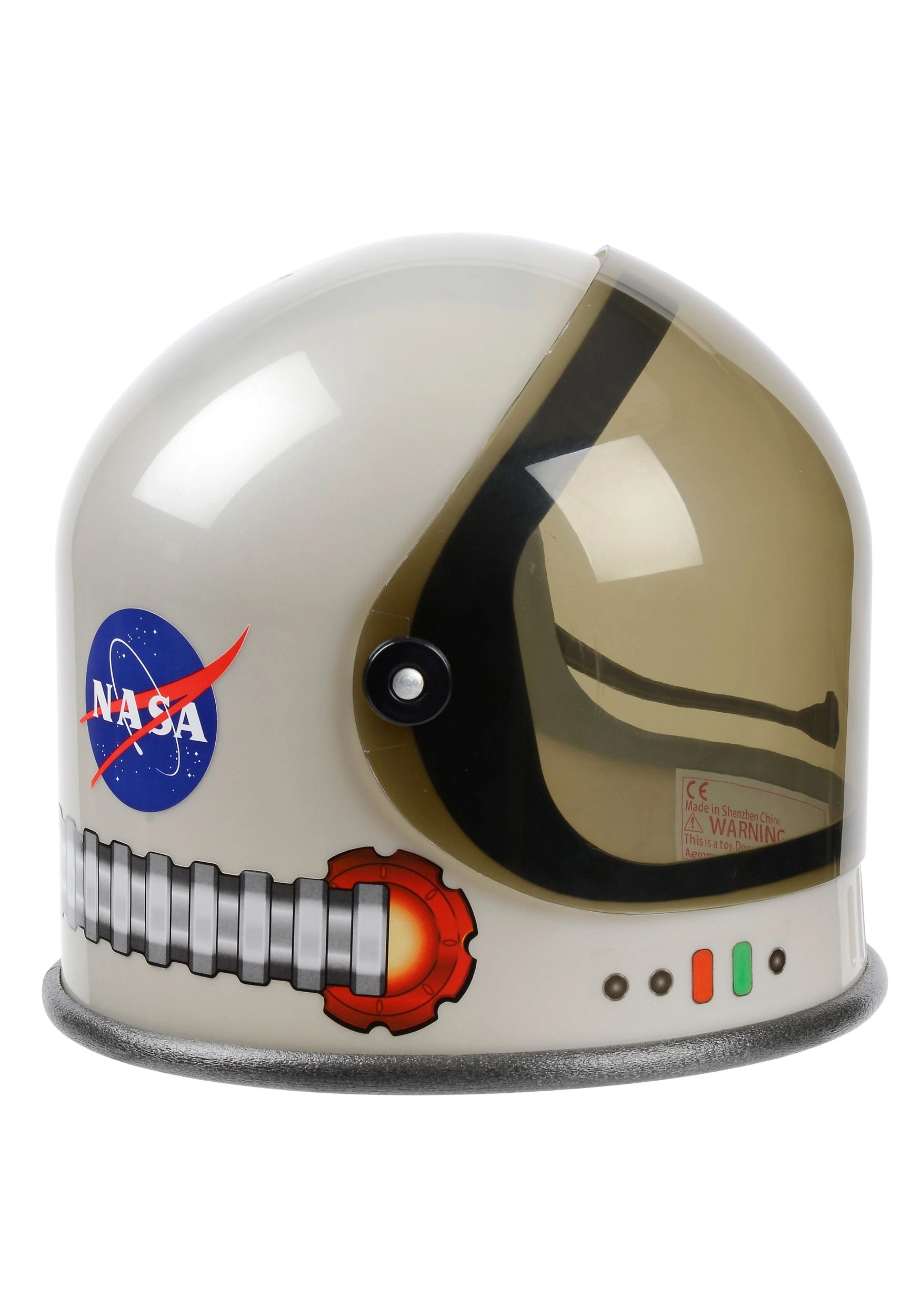 Silver Kids Astronaut Helmet 4 Silver Kids Astronaut Helmet - Image 2