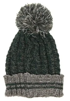 Slytherin Heathered Pom Warm Beanie -Halloween Costumes Outlet Store slytherin heathered pom beanie alt 5