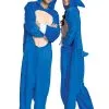 Sonic 2 Sonic Movie Costume For Adults -Halloween Costumes Outlet Store sonic 2 adult unisex sonic movie costume