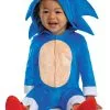 Sonic The Hedgehog 2 Infant Sonic Costume -Halloween Costumes Outlet Store sonic 2 infant sonic costume