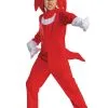 Sonic 2 Knuckles Deluxe Costume For Kids