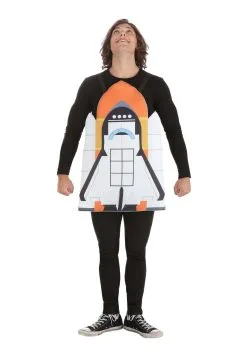 Adult Spaceship Sandwich Board Costume