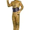 Star Wars C-3PO Adult Costume -Halloween Costumes Outlet Store star wars adult c 3po costume