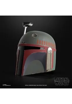 Star Wars The Black Series Boba Fett (Re-Armored) Premium Electronic Prop Helmet Replica -Halloween Costumes Outlet Store star wars the black series boba fett re armored alt 2