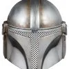 Kid's Star Wars Battle Damaged 1/2 Mask The Mandalorian -Halloween Costumes Outlet Store star wars the mandalorian battle damaged 1 2 mask for kids