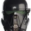 Death Trooper Star Wars Helmet From The Mandalorian -Halloween Costumes Outlet Store star wars the mandalorian child size death trooper 1 2 mask