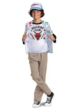 Stranger Things Dustin Kid's Costume Kit -Halloween Costumes Outlet Store stranger things kids dustin costume kit alt 1