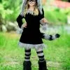 Sweet Raccoon Costume For Girls
