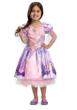 Disney Tangled Girl's Deluxe Toddler Repunzel Costume
