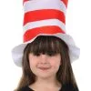 The Cat In The Hat Felt Stovepipe Costume Accessory For Kids 1 The Cat In The Hat Felt Stovepipe Costume Accessory For Kids -Halloween Costumes Outlet Store the cat in the hat kids felt stovepipe