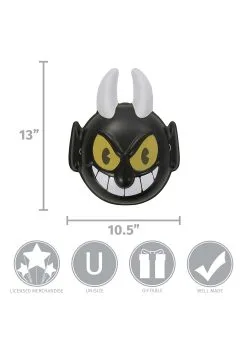The Devil Vacuform Mask -Halloween Costumes Outlet Store the devil vacuform mask alt 2
