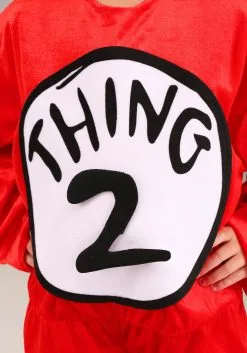 Thing 1 & Thing 2 Toddler Costume -Halloween Costumes Outlet Store thing 1 thing 2 toddler costume alt 4