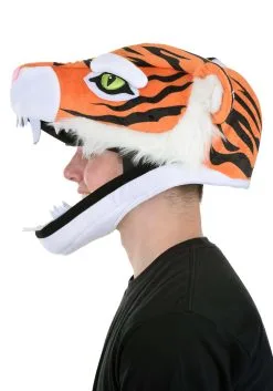 Jawesome Hat With A Tiger 14 Jawesome Hat With A Tiger -Halloween Costumes Outlet Store tiger jawesome hat alt 1