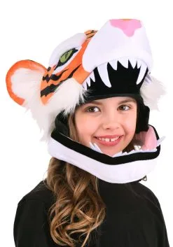 Jawesome Hat With A Tiger 21 Jawesome Hat With A Tiger -Halloween Costumes Outlet Store tiger jawesome hat alt 9