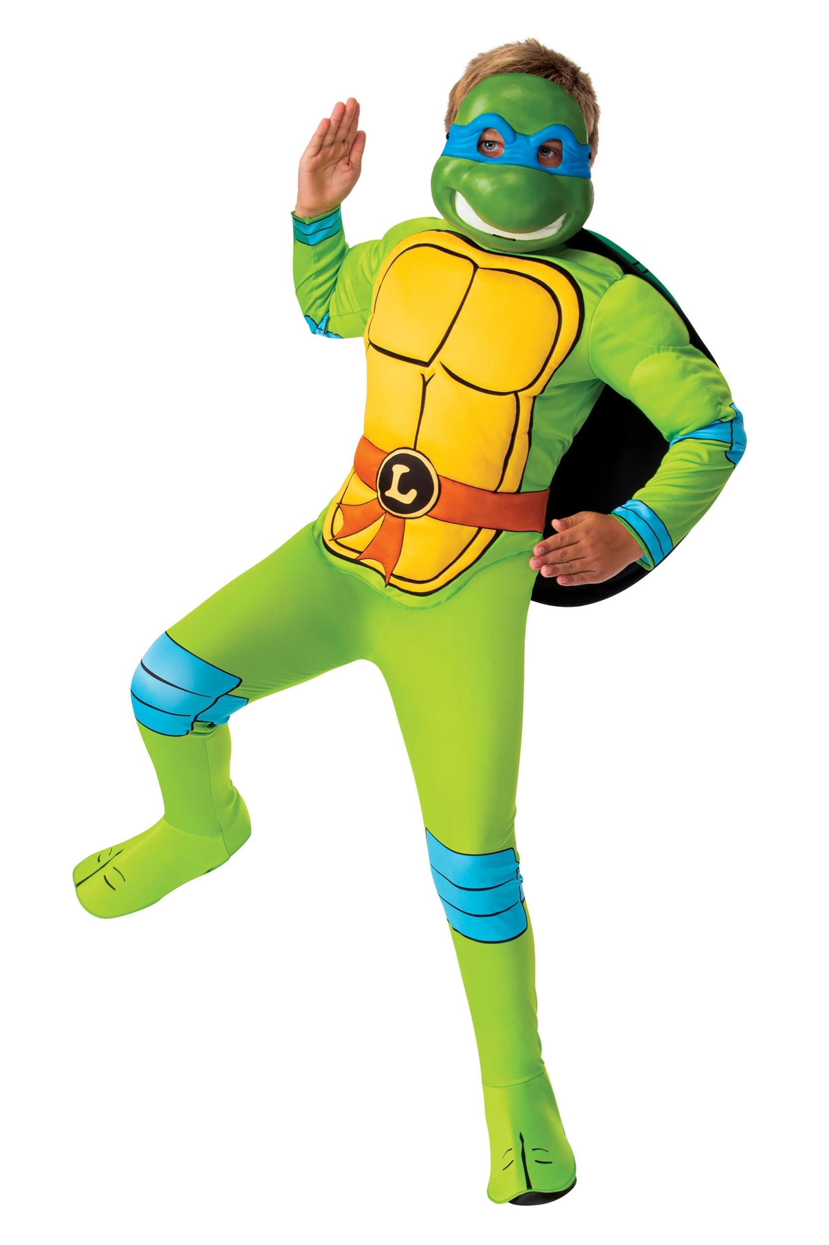 TMNT Kids Classic Leonardo Costume 3 TMNT Kids Classic Leonardo Costume
