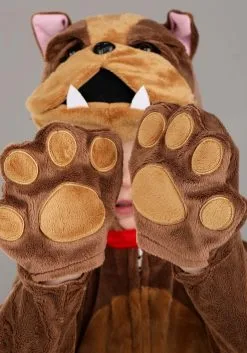 Toddler Bulldog Costume -Halloween Costumes Outlet Store toddler bulldog costume alt 3