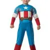 Toddler Deluxe Captain America Costume -Halloween Costumes Outlet Store toddler deluxe captain america costume