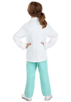 Girl's Doctor Costume For Toddlers -Halloween Costumes Outlet Store toddler doctor costume alt 4
