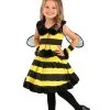 Girl's Deluxe Bumble Bee Toddler Costume -Halloween Costumes Outlet Store toddler girls deluxe bumble bee costume update1