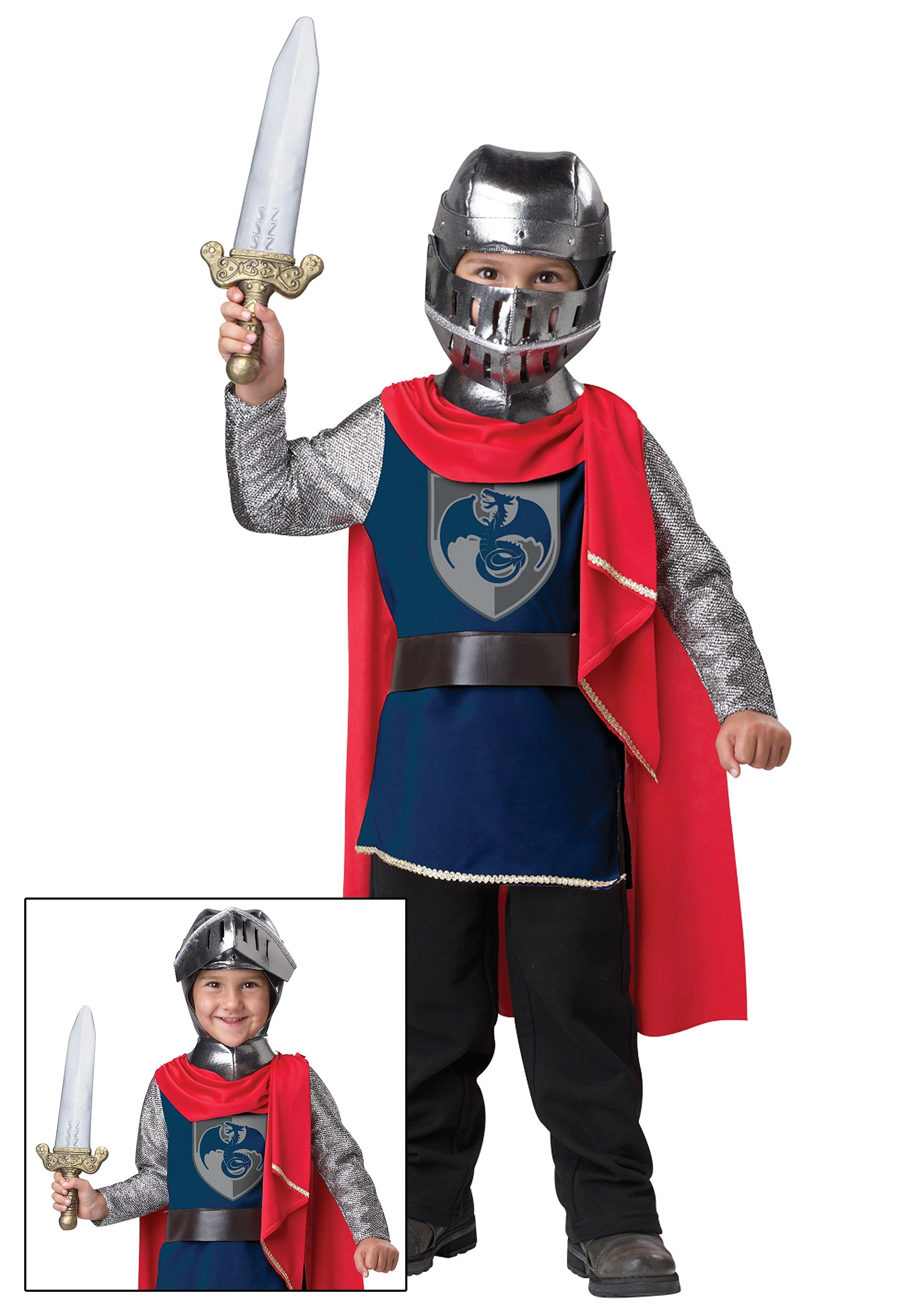 Toddler Knight Costume 3 Toddler Knight Costume