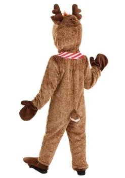 Plush Reindeer Costume For Toddlers -Halloween Costumes Outlet Store toddler plush reindeer costume alt 1
