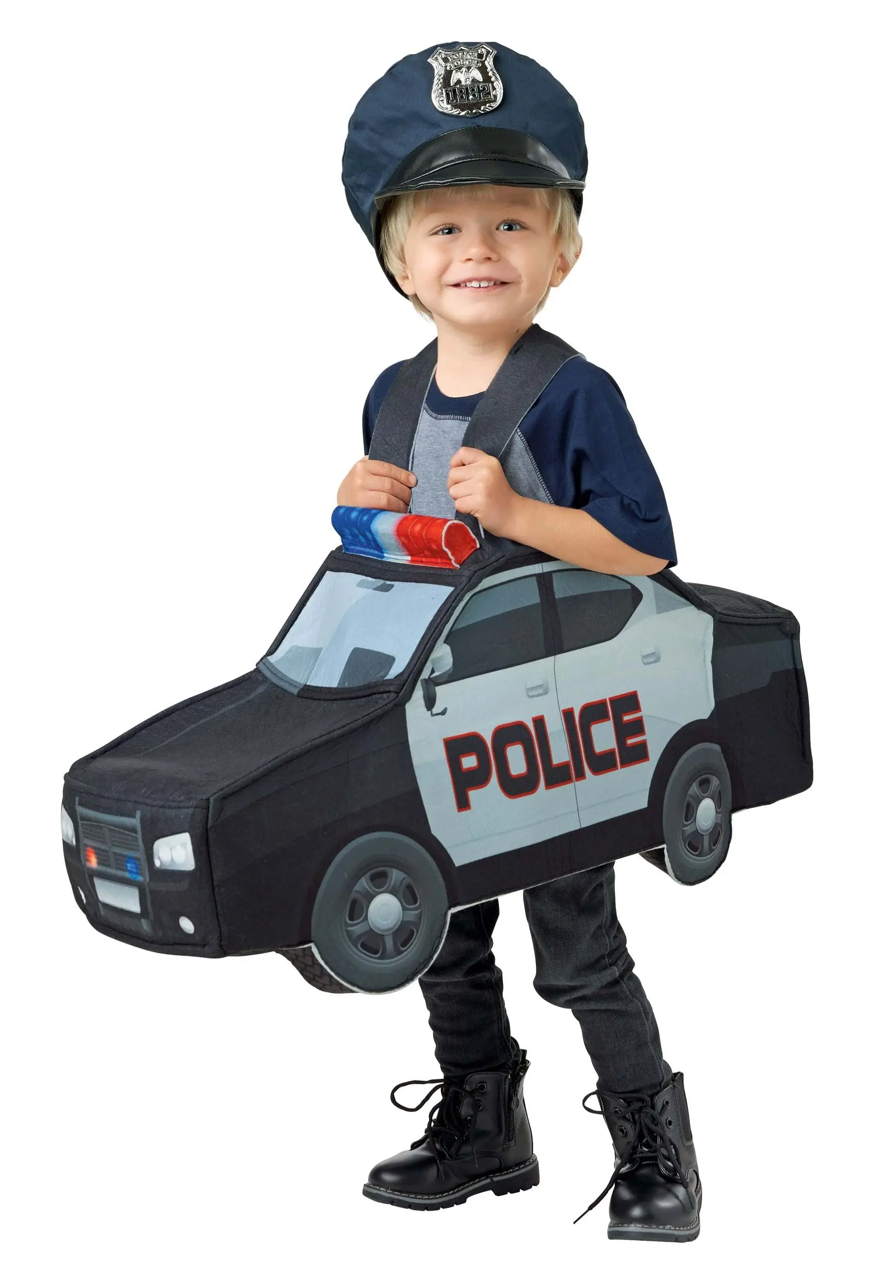 Police Car Costume For Toddlers 3 Police Car Costume For Toddlers