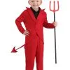 Toddler Devil Suit Red Costume