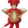 Toddler Red Dragon Bubble Costume
