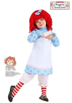 Exclusive Raggedy Ann Toddler's Costume
