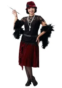 Women's Toe Tappin' Flapper Costume Dress