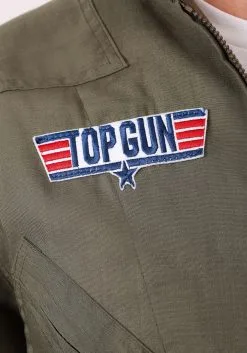 Mens Top Gun Flight Suit Costume -Halloween Costumes Outlet Store top gun mens flight suit alt 3