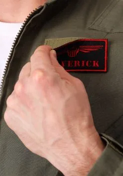 Mens Top Gun Flight Suit Costume -Halloween Costumes Outlet Store top gun mens flight suit alt 4