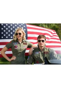 Mens Top Gun Flight Suit Costume -Halloween Costumes Outlet Store top gun mens flight suit alt 8